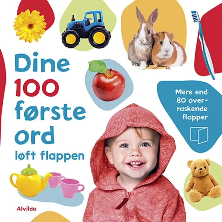 Dine 100 første ord - Løft flappen - Mere end 80 sjove flapper 