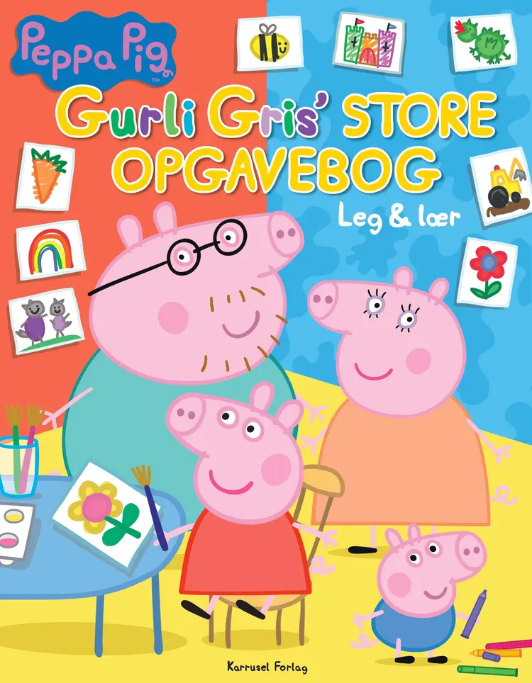 Gurli Gris' store opgavebog - Leg og lær