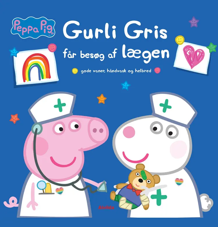 Gurli Gris får besøg af lægen (gode vaner, håndvask og helbred) af Gurli Gris