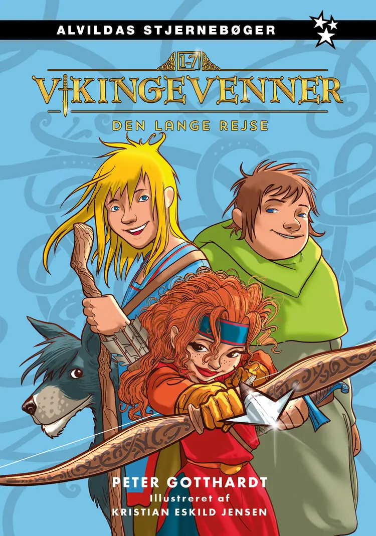 Vikingevenner: Den lange rejse (samlebind) af Peter Gotthardt