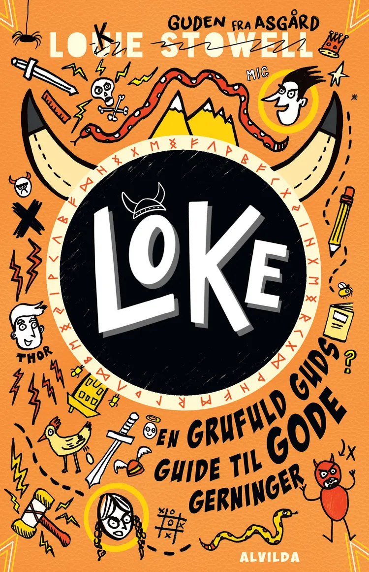 Loke 1: En grufuld guds guide til gode gerninger af Louie Stowell