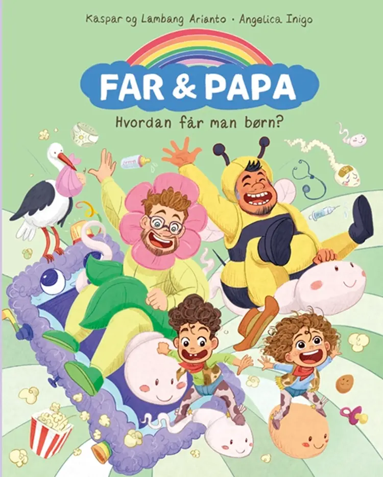 Far & Papa - Hvordan får man børn? af Angelica Inigo