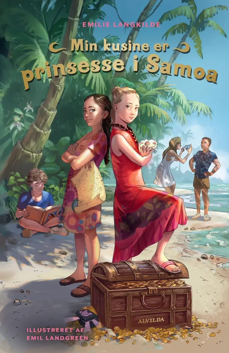 Min kusine er prinsesse i Samoa af Emil Landgreen