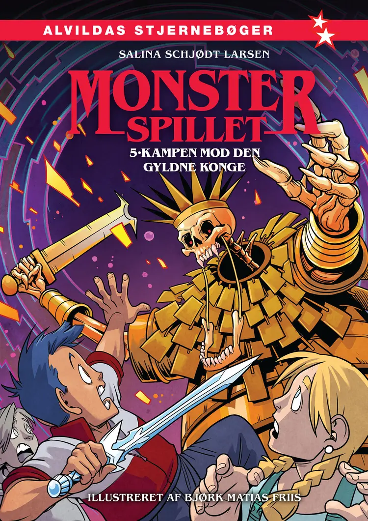 Monsterspillet 5: Kampen mod Den Gyldne Konge af Bjørk Matias Friis