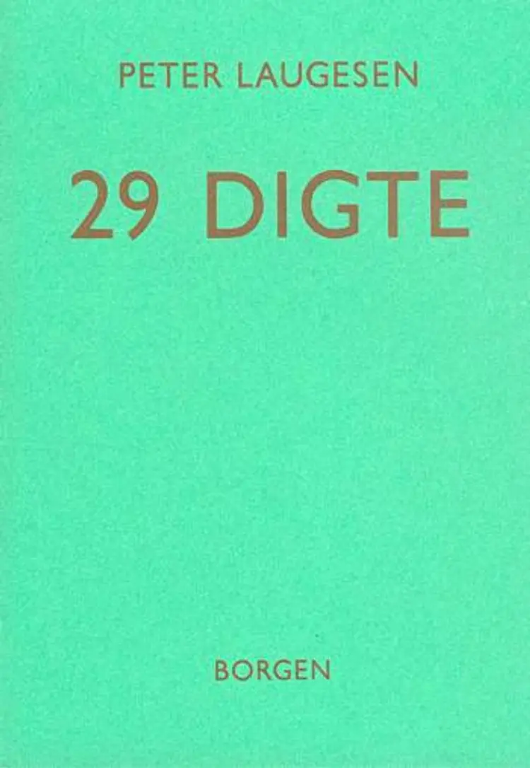 29 digte af Peter Laugesen