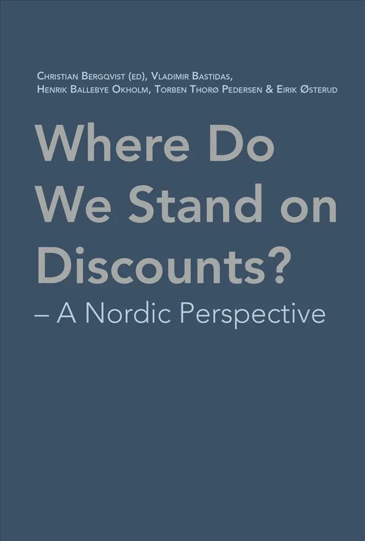 Where Do We Stand on Discounts? af Christian Bergqvist