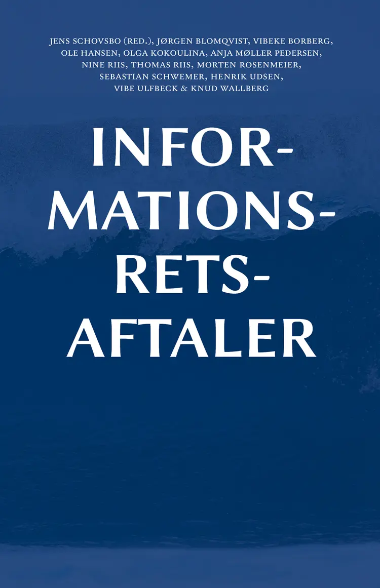 Informationsretsaftaler af Jens Schovsbo (red.)