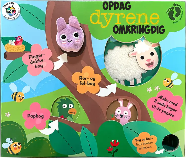 Gaveæske - Opdag dyrene omkring dig af Globe