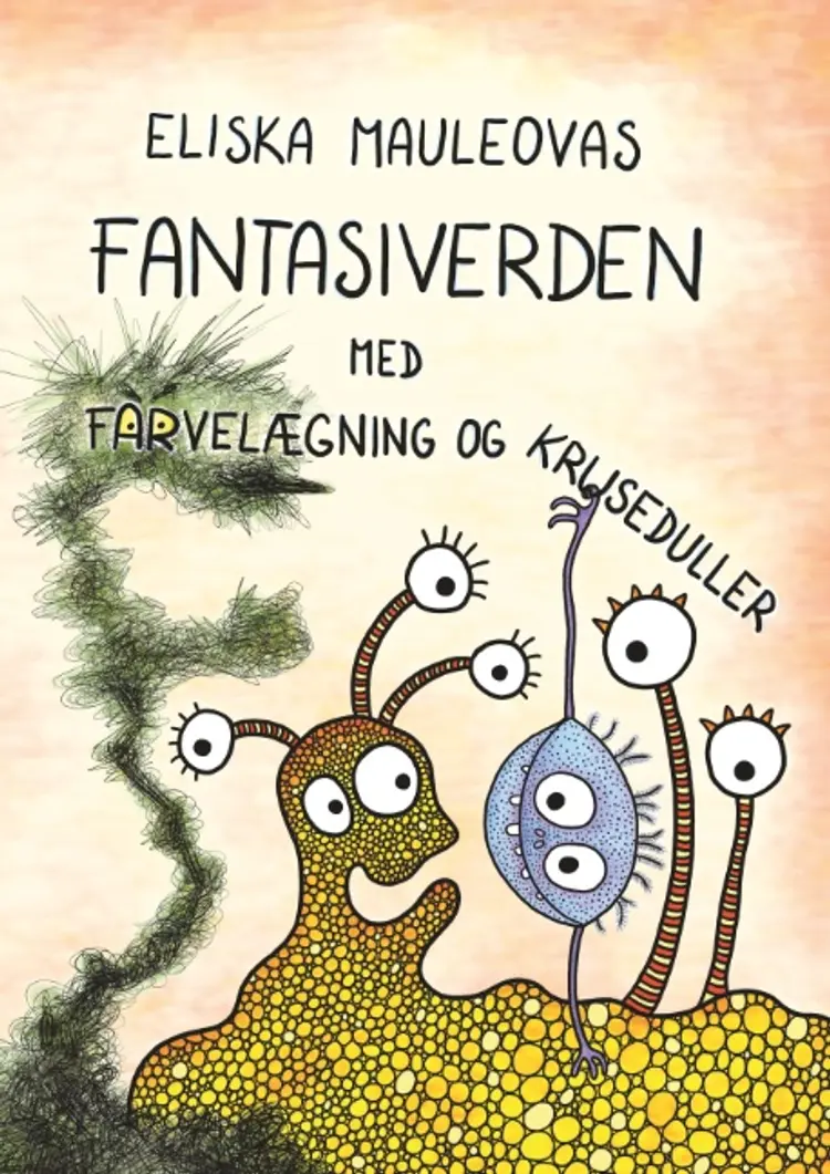 Eliska Mauleovas fantasiverden med farvelægning og kruseduller af Eliska Mauleova