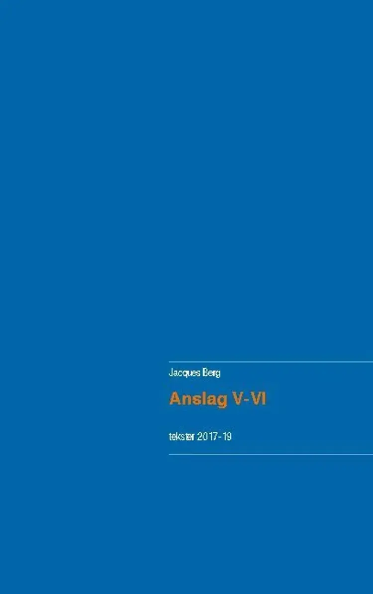 Anslag V-VI af Jacques Berg