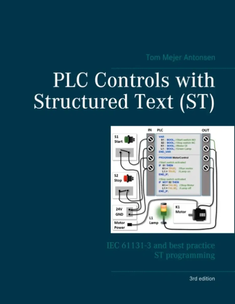 PLC Controls with Structured Text (ST), V3 Wire-O af Tom Mejer Antonsen