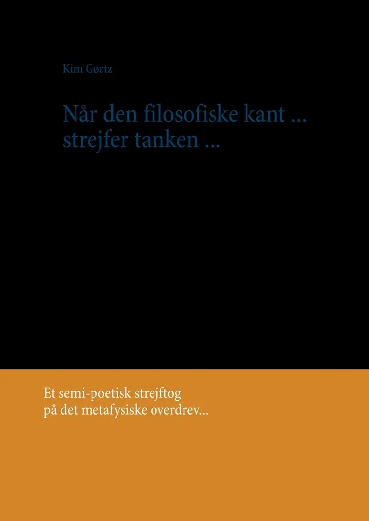 Når den filosofiske kant af Kim Gørtz