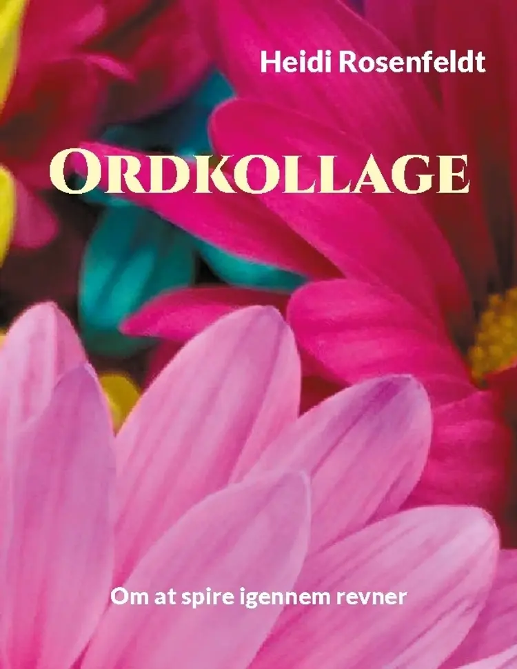Ordkollage af Heidi Rosenfeldt