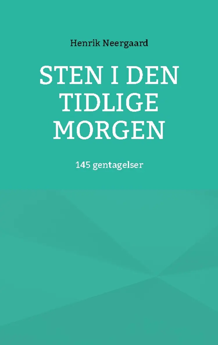 Sten i den tidlige morgen af Henrik Neergaard