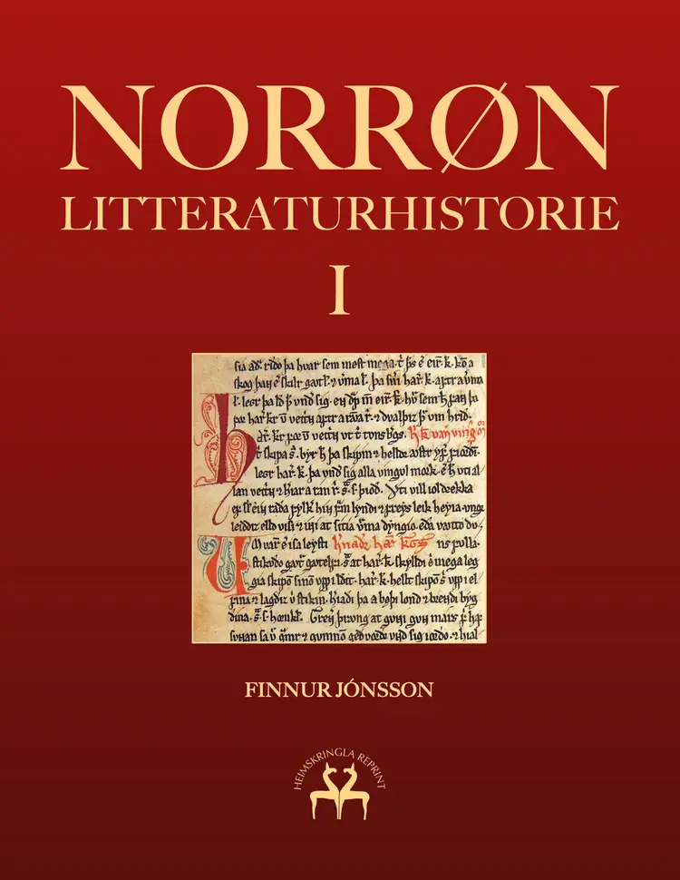 Norrøn litteraturhistorie I af Finnur Jónsson