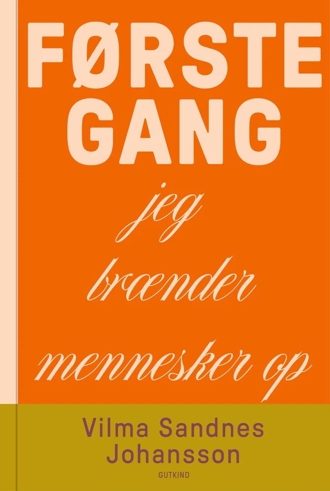 Første gang jeg brænder mennesker op cover