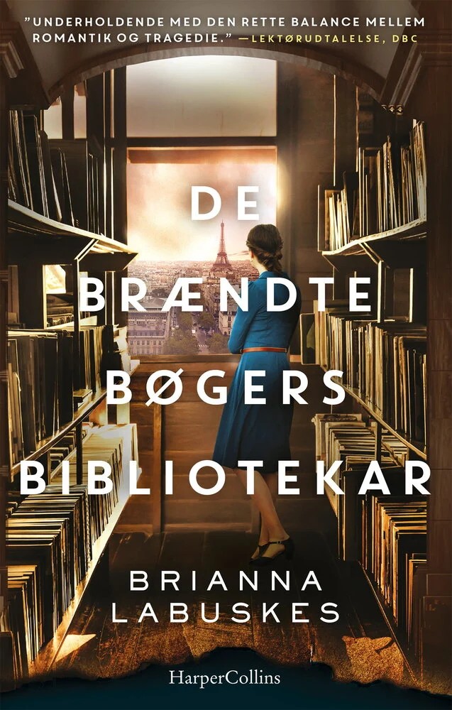 De brændte bøgers bibliotekar cover
