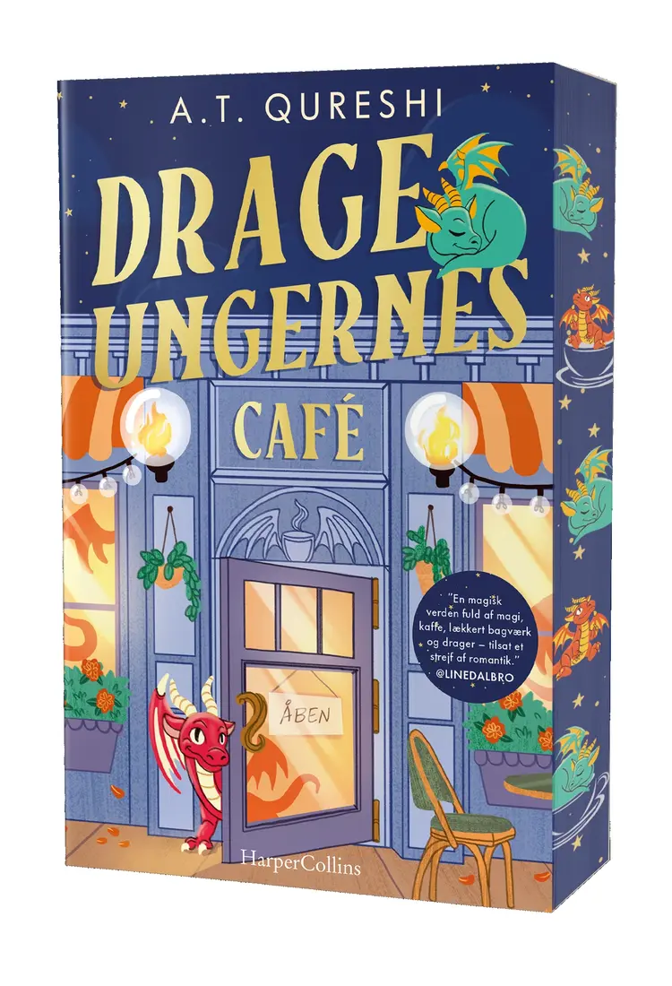 Drageungernes café (Sprayed edges) af A.T. Qureshi