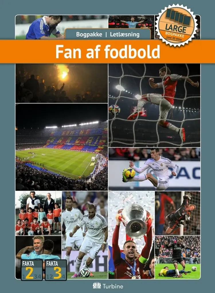 Fan af fodbold (LARGE 30 bøger) af fakta
