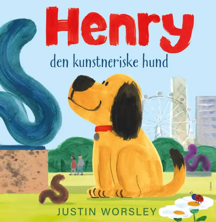 Henry den kunstneriske hund af Justin Worslet