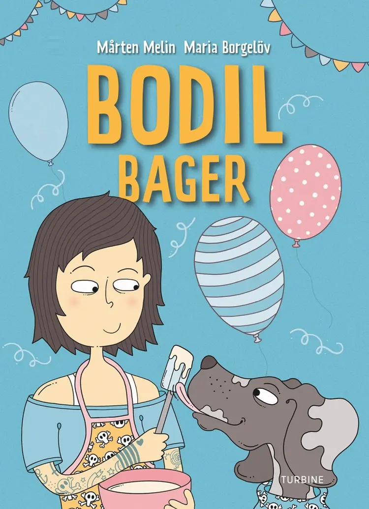 Bodil bager af Mårten Melin