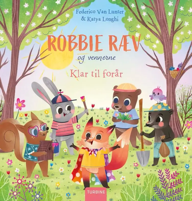 Robbie Ræv og vennerne - klar til forår af Federico Van Lunter