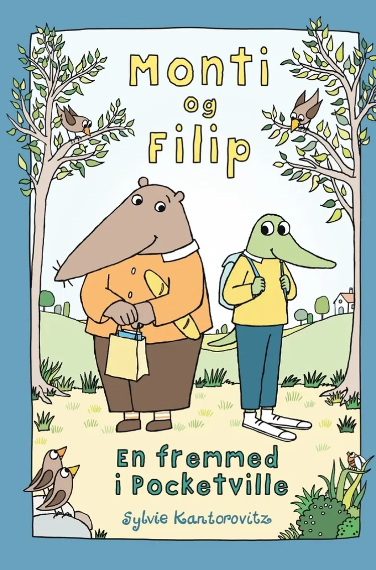 Monti og Filip - En fremmed i Pocketville af Sylvie Kantorovitz