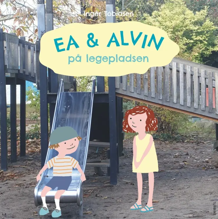 Ea og Alvin på legepladsen af Inger Tobiasen