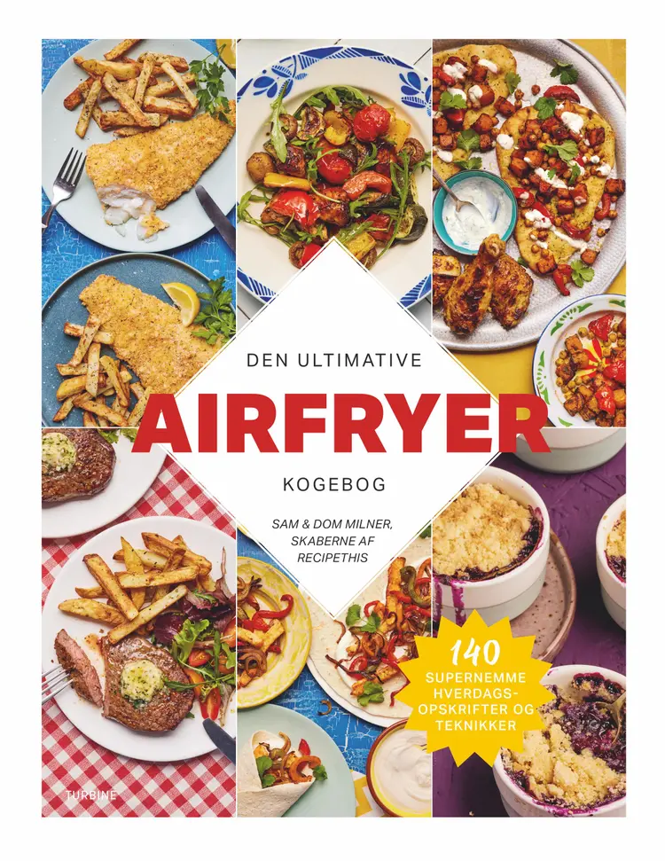 Den ultimative airfryerkogebog af Sam & Dom Milner