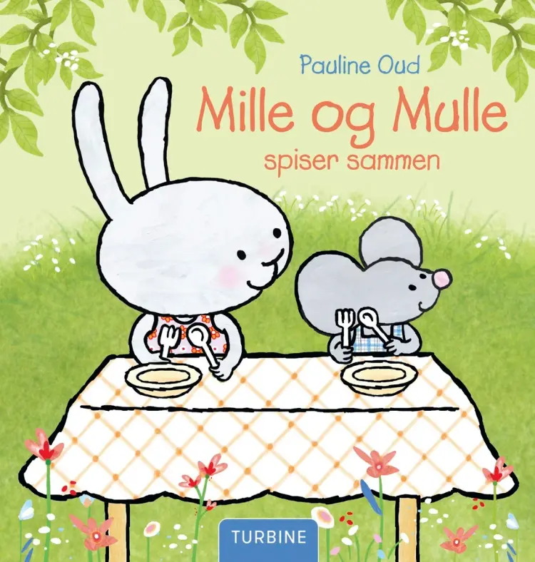 Mille og Mulle spiser sammen af Pauline Oud