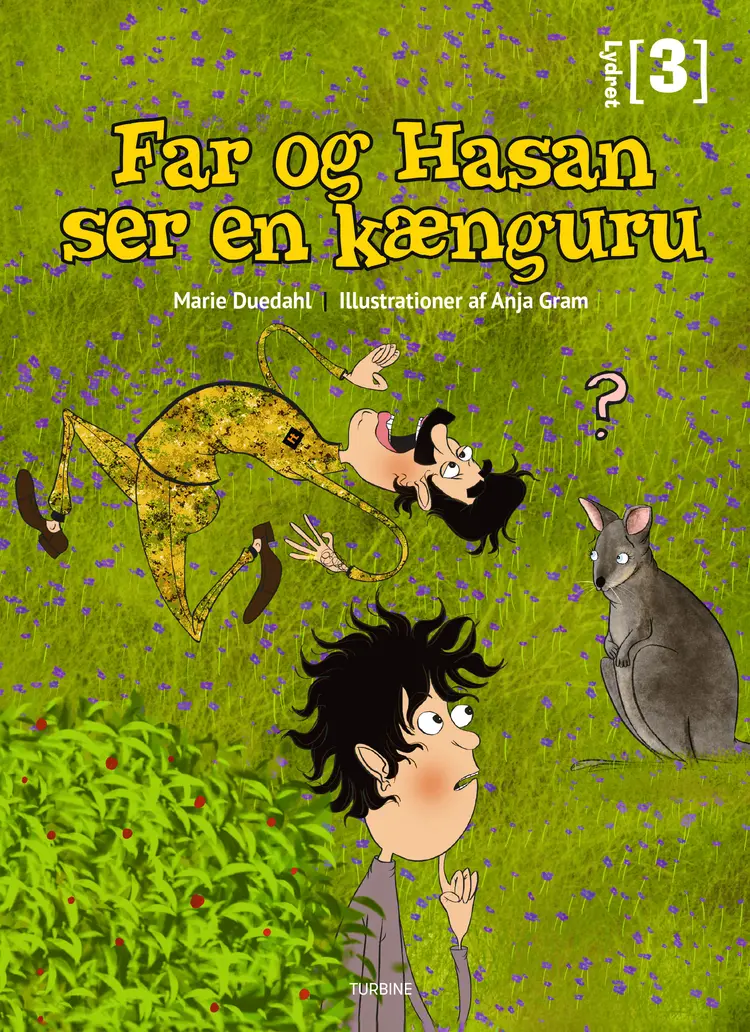 Far og Hasan ser en kænguru af Marie Duedahl