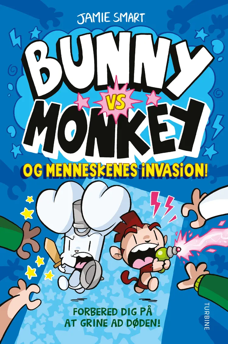 Bunny vs Monkey og menneskenes invasion! af Jamie Smart