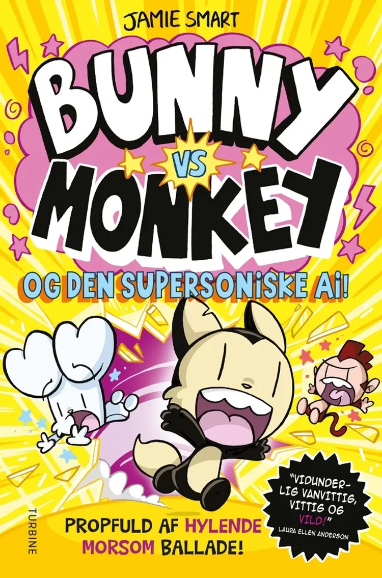 Bunny vs Monkey og den supersoniske Ai! af Jamie Smart