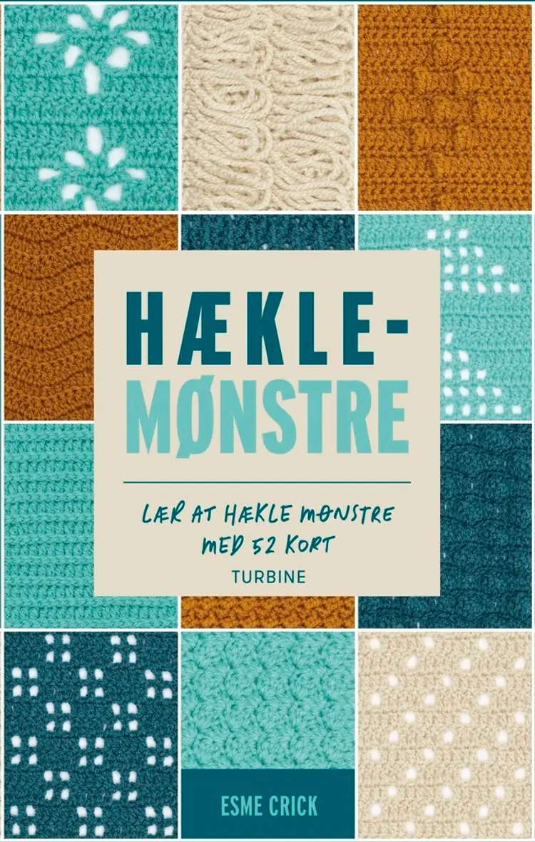 Hæklemønstre - lær at hækle mønstre med 52 kort af Esme Crick