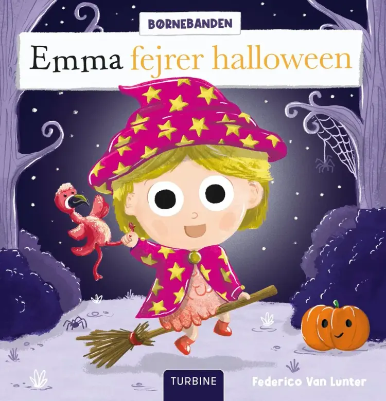 Emma fejrer halloween af Federico Van Lunter