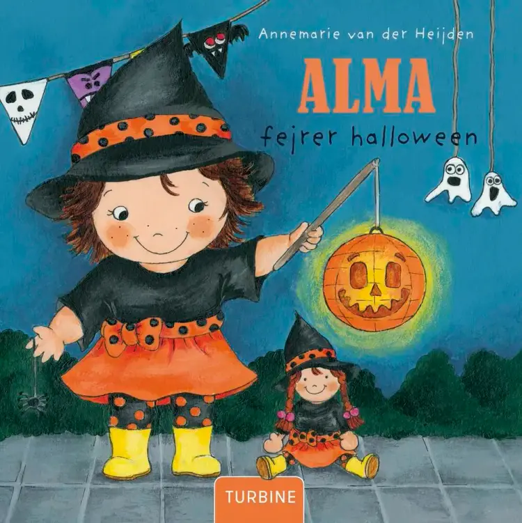 Alma fejrer halloween af Annemarie van der Heijden