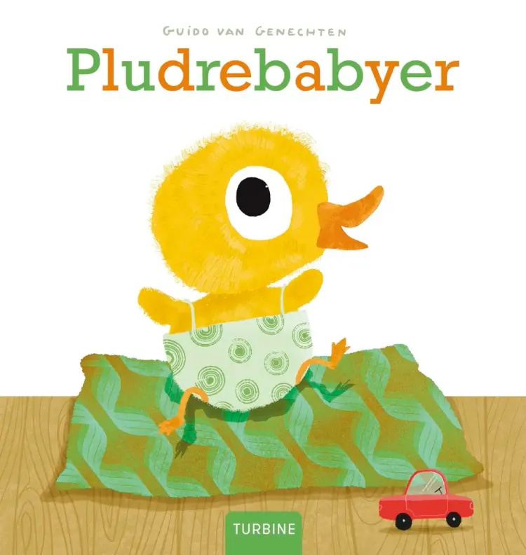 Pludrebabyer af Guido van Genechten