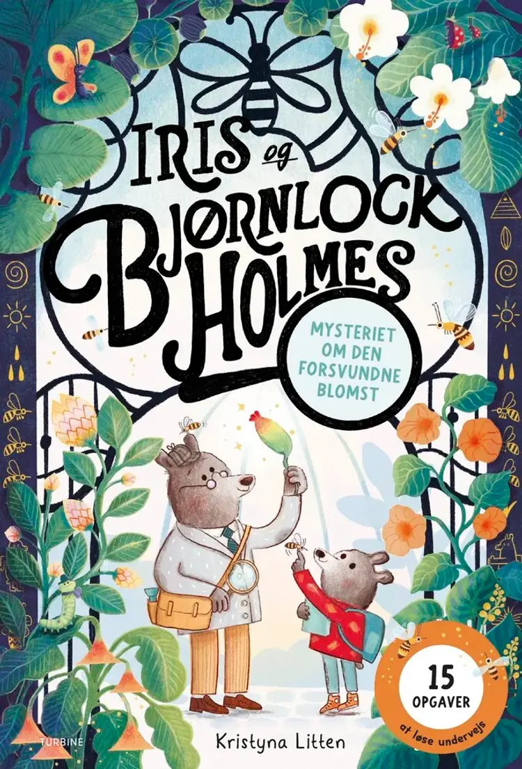Iris og Bjørnlock Holmes af Kristyna Litten