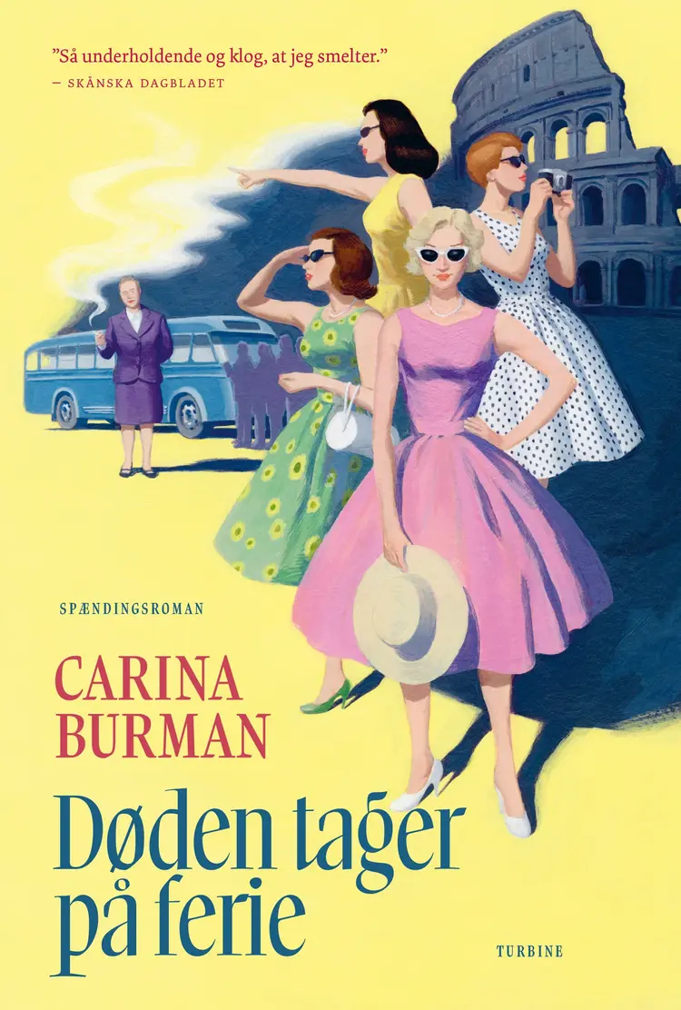 Døden tager på ferie af Carina Burman