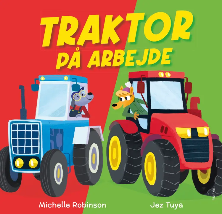 Traktor på arbejde af Michelle Robinson