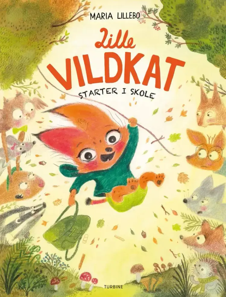 Lille Vildkat starter i skole af Marie Lillebo