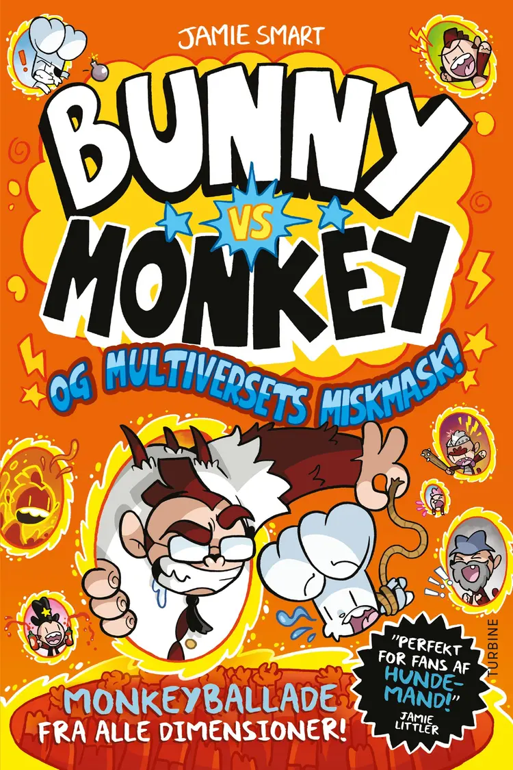 Bunny vs Monkey og multiversets miskmask! af Jamie Smart