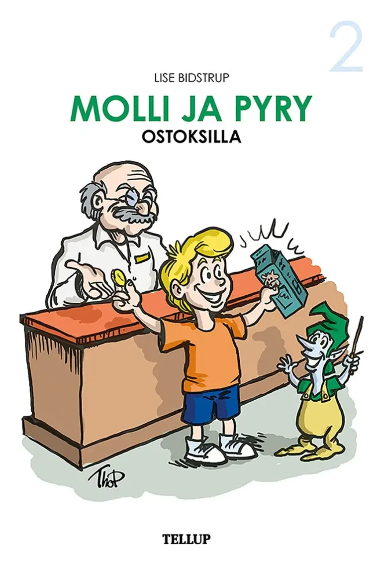 Molli ja Pyry ostoksilla af Lise Bidstrup