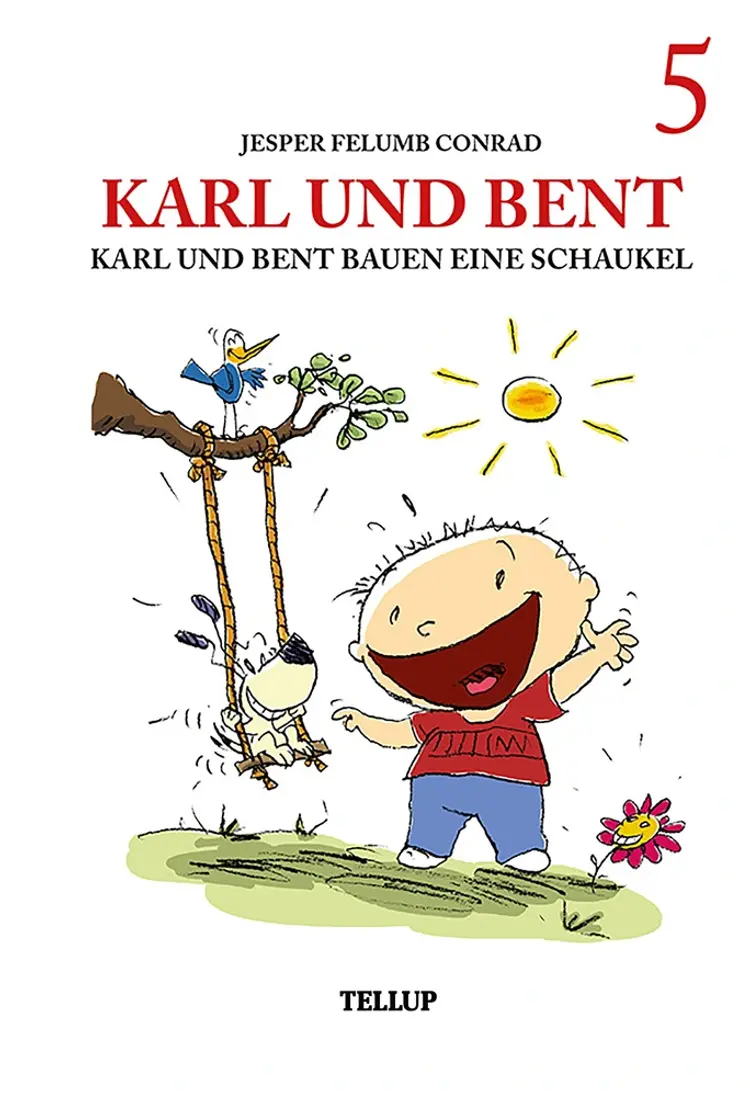 Karl und Bent bauen eine Schaukel af Jesper Felumb Conrad