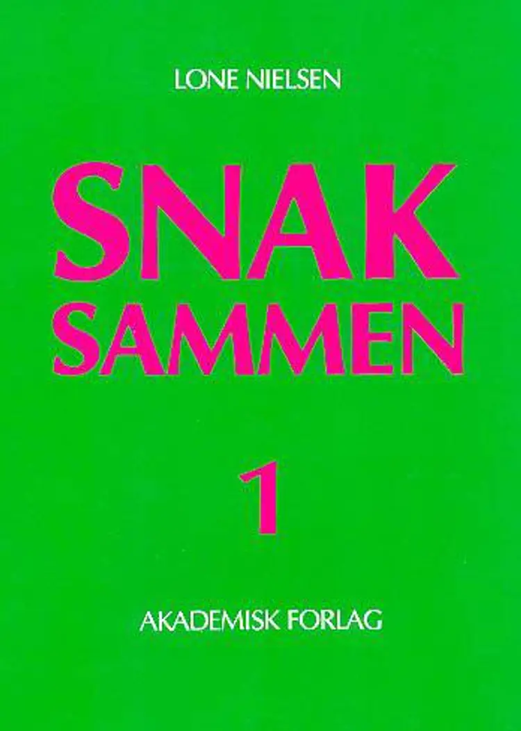 Snak sammen af Lone Nielsen