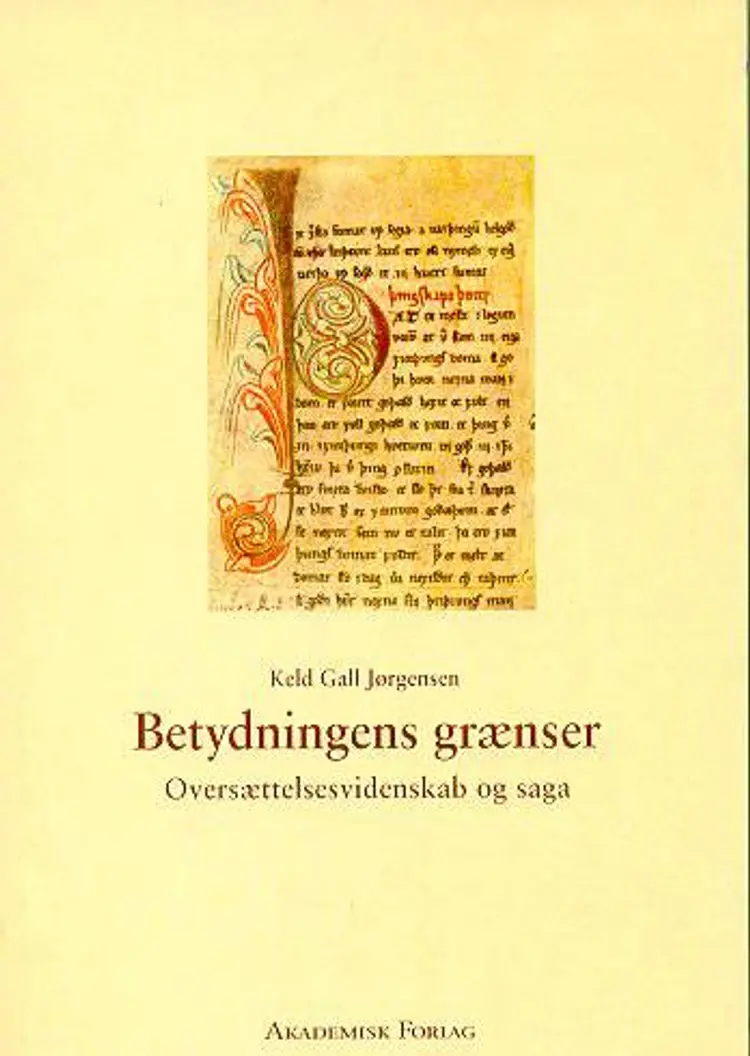 Betydningens grænser af Keld Gall Jørgensen