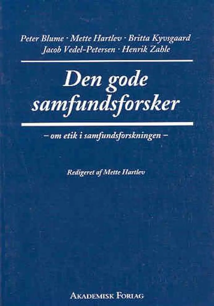 Den gode samfundsforsker