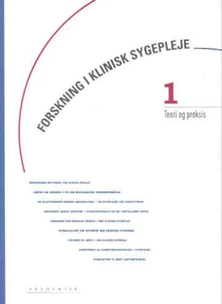 Forskning i klinisk sygepleje af Elsebeth Hall