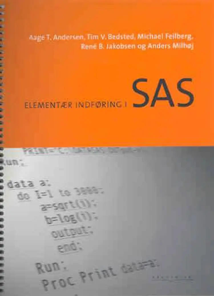 Elementær indføring i SAS af Aage T. Andersen