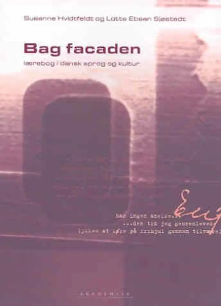 Bag facaden af Susanne Hvidtfeldt